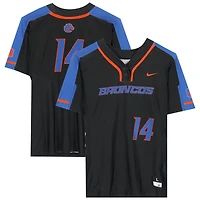 Boise State Broncos Team-Issued #14 Black Jersey from the Softball Program - Size L
