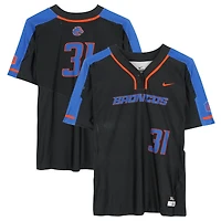 Boise State Broncos Team-Issued #31 Black Jersey from the Softball Program - Size XL