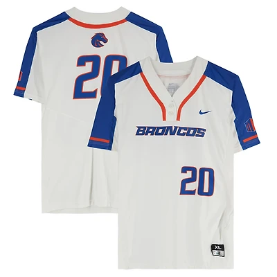 Boise State Broncos Team-Issued #20 Jersey from the Softball Program