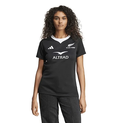 Black Ferns adidas 2024/25 Home Replica Jersey - Black - Women's