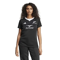 Black Ferns adidas 2024/25 Home Replica Jersey - Black - Women's