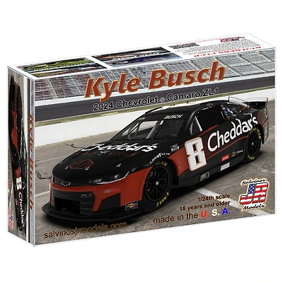 Salvinos JR Models Kyle Busch 2024 Cheddar's 1:24 Model Chevrolet Camaro Kit