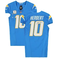 Justin Herbert Los Angeles Chargers Autographed Game-Used Jersey vs. New York Jets on November 6, 2023