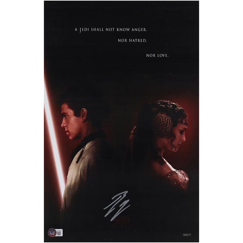 Ewan McGregor Star Wars: Episode II – Attack of the Clones Autographed 11" x 17" Movie Poster