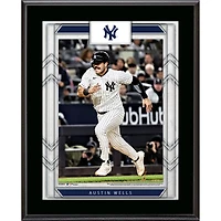Austin Wells New York Yankees 10.5" x 13" Sublimated Player Plaque