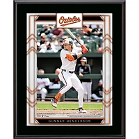Gunnar Henderson Baltimore Orioles 10.5" x 13" Sublimated Player Plaque
