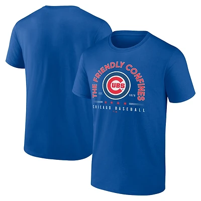 Men's Royal Chicago Cubs Friendly Confines T-Shirt