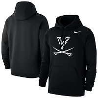 Men's Nike Black Virginia Cavaliers Primary Club Fleece Pullover Hoodie