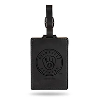 Milwaukee Brewers Ultra Suede Luggage Tag