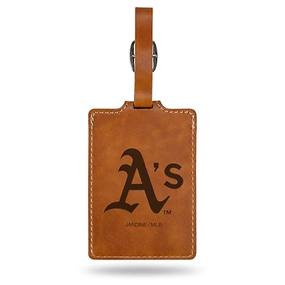 Brown Athletics Ultra Suede Luggage Tag