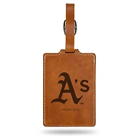 Brown Athletics Ultra Suede Luggage Tag