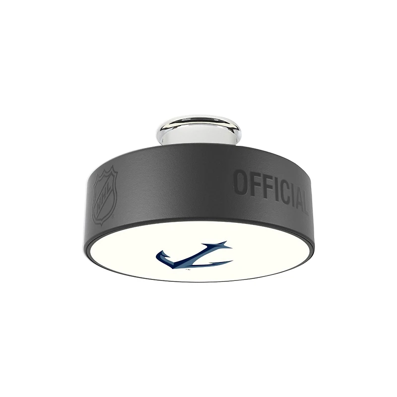 Seattle Kraken Secondary Logo Hockey Puck Light
