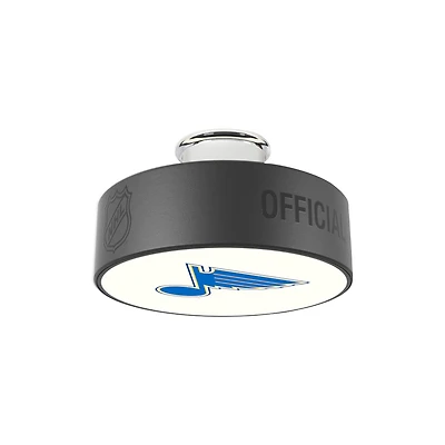 St. Louis Blues Primary Logo Hockey Puck Light