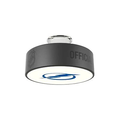 Tampa Bay Lightning Primary Logo Hockey Puck Light