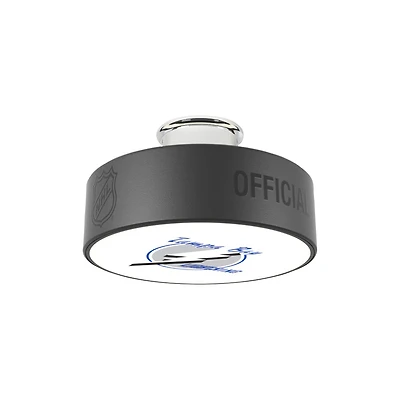 Tampa Bay Lightning Retro Logo Hockey Puck Light