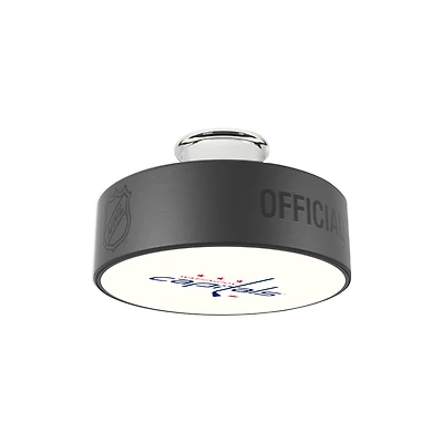 Washington Capitals Primary Logo Hockey Puck Light