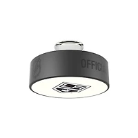 Los Angeles Kings Primary Logo Hockey Puck Light
