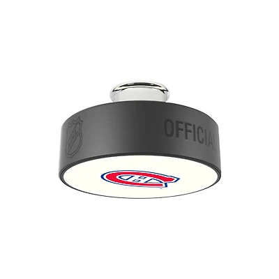Montreal Canadiens Primary Logo Hockey Puck Light