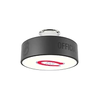 Montreal Canadiens Retro Logo Hockey Puck Light