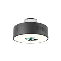 Dallas Stars Alternate Logo Hockey Puck Light