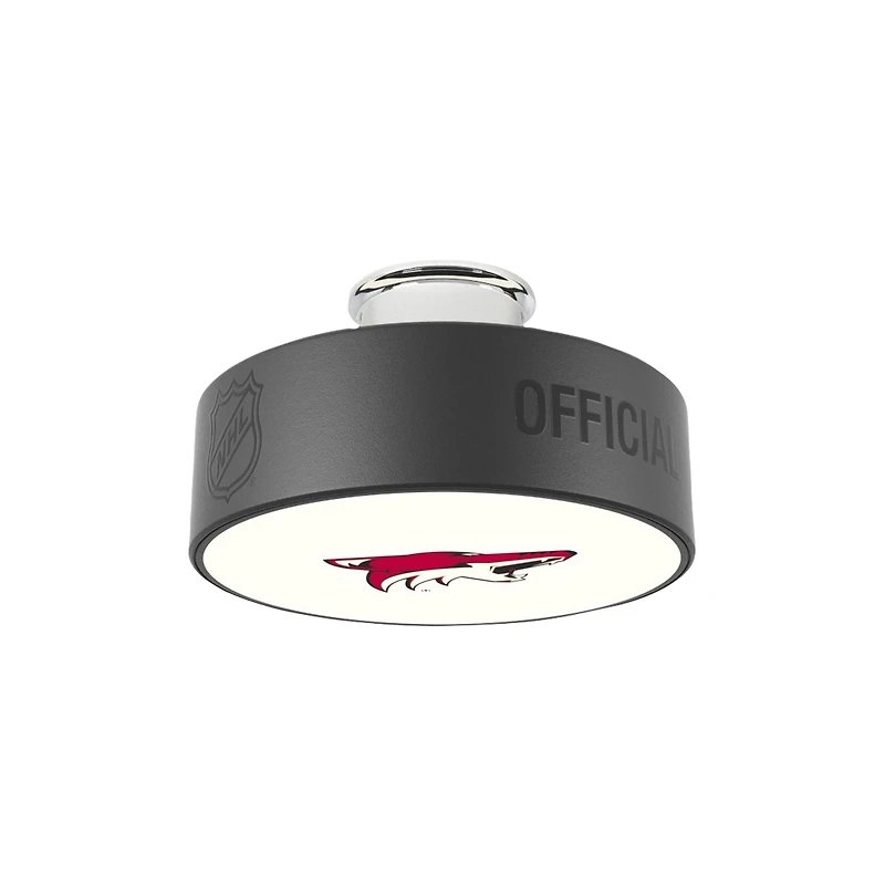 Arizona Coyotes Alternate Logo Hockey Puck Light