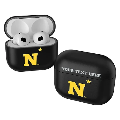 Keyscaper Black Navy Midshipmen Insignia Personalized AirPods 3rd Generation Case Cover