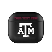 Keyscaper Black Texas A&M Aggies Insignia Personalized AirPods 3rd Generation Case Cover