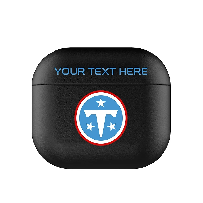 Keyscaper Black Tennessee Titans Insignia Personalized AirPods 3rd Generation Case Cover