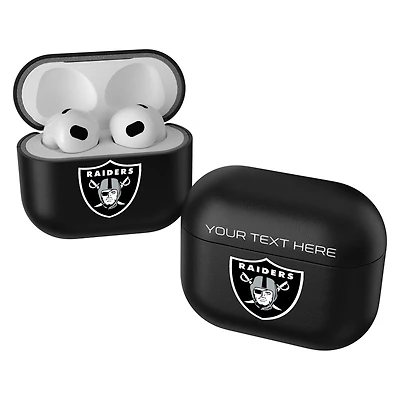 Keyscaper Las Vegas Raiders Personalized Insignia 2nd Gen AirPods Pro Case Cover