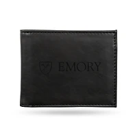 Black Emory Eagles Billfold Wallet