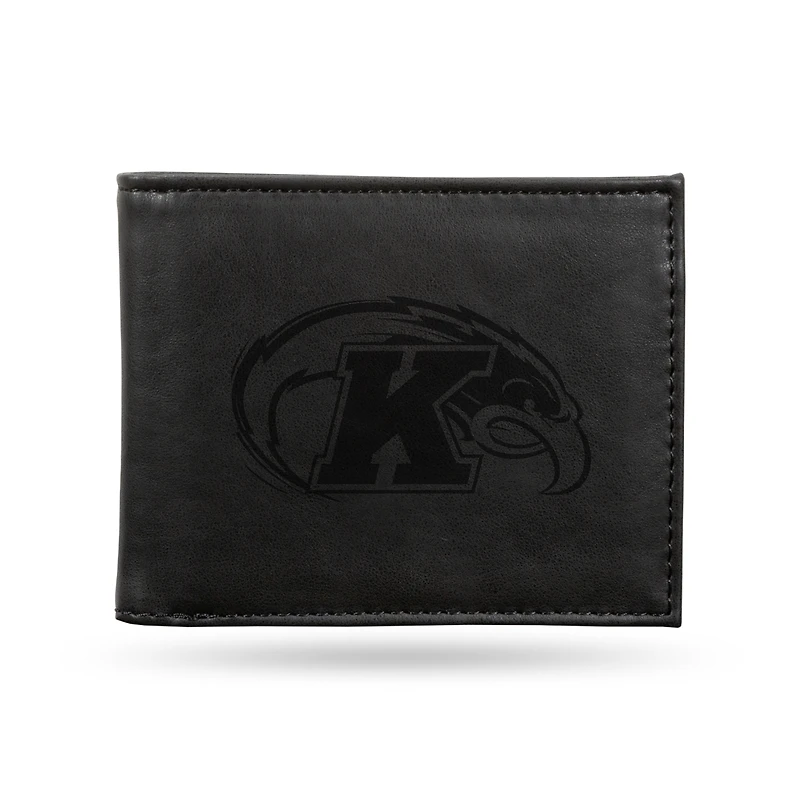Black Kent State Golden Flashes Billfold Wallet