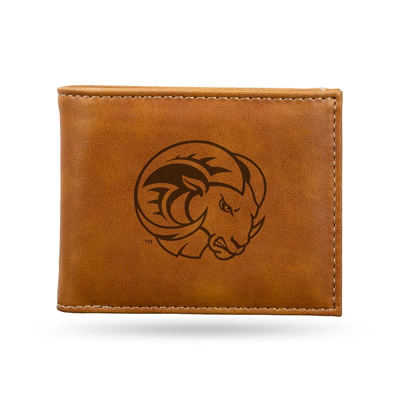 Brown Winston-Salem State Rams Billfold Wallet