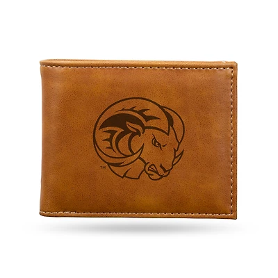 Brown Winston-Salem State Rams Billfold Wallet
