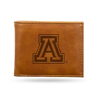 Brown Arizona Wildcats Billfold Wallet