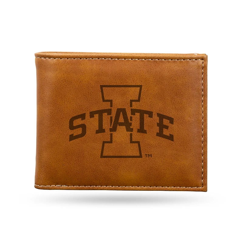 Brown Iowa State Cyclones Billfold Wallet