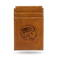 Brown Winston-Salem State Rams Front Pocket Wallet