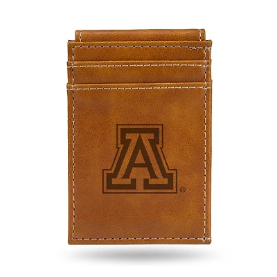 Brown Arizona Wildcats Front Pocket Wallet