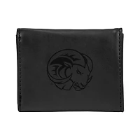 Black Winston-Salem State Rams Trifold Wallet