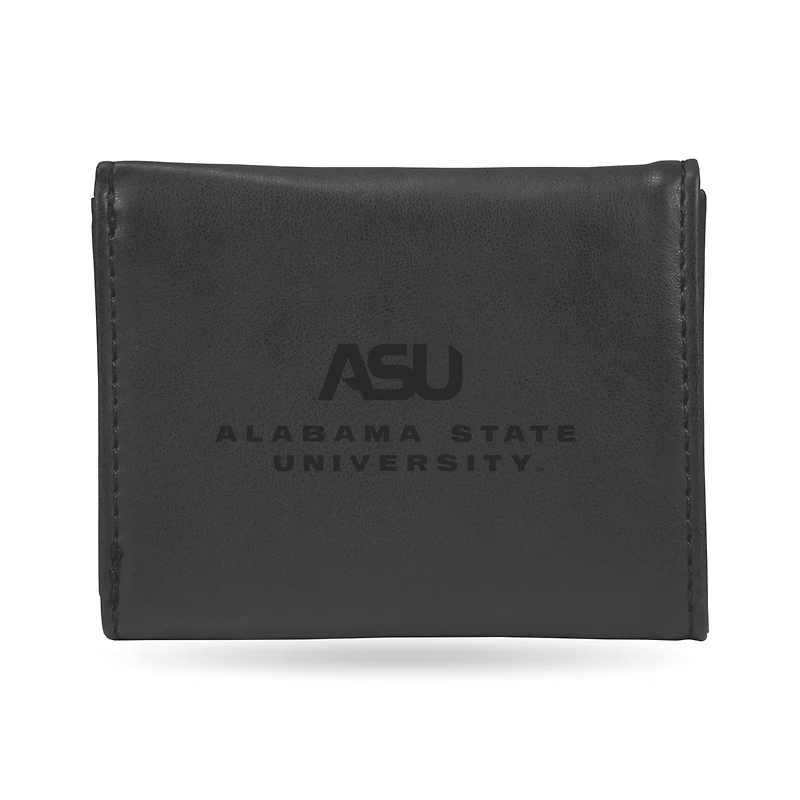 Black Alabama State Hornets Trifold Wallet