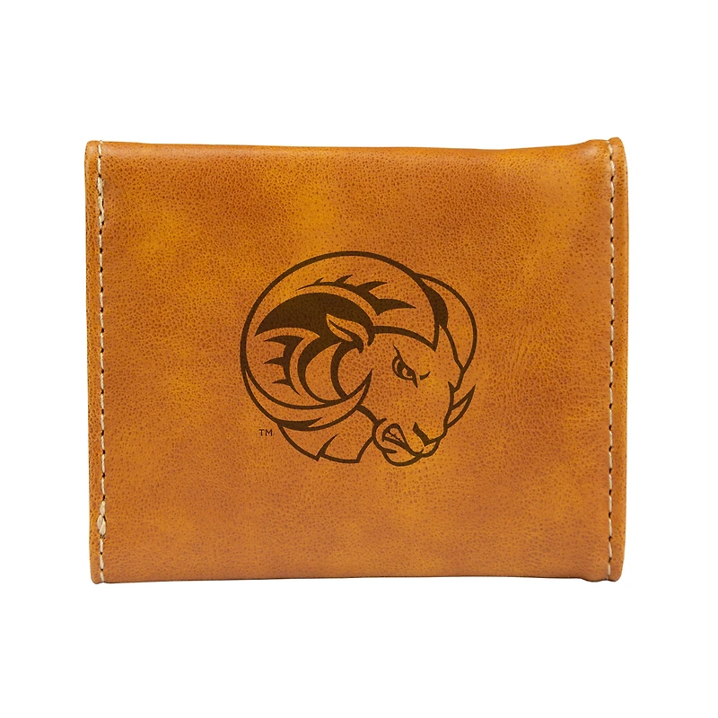 Brown Winston-Salem State Rams Trifold Wallet