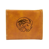 Brown Winston-Salem State Rams Trifold Wallet