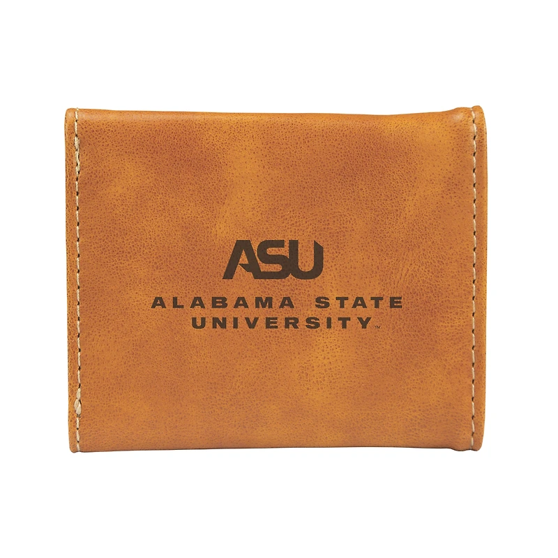 Brown Alabama State Hornets Trifold Wallet