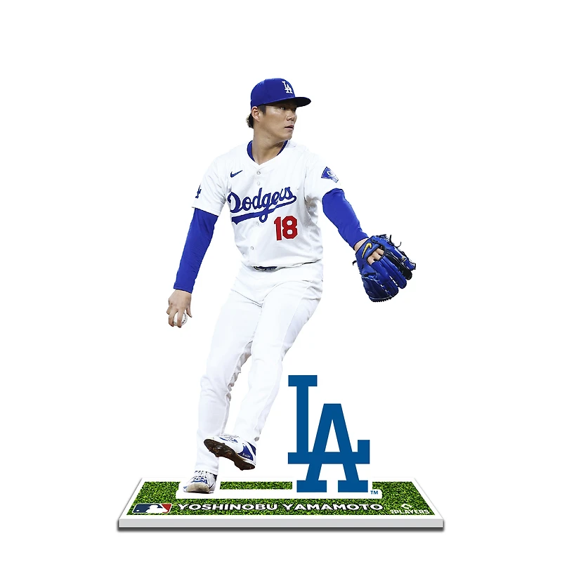 Yoshinobu Yamamoto Los Angeles Dodgers 12'' Player Standee Desktop Display