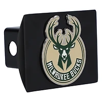 WinCraft Milwaukee Bucks Premium Hitch Cover