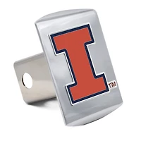 WinCraft Illinois Fighting Illini Premium Metal Hitch Cover