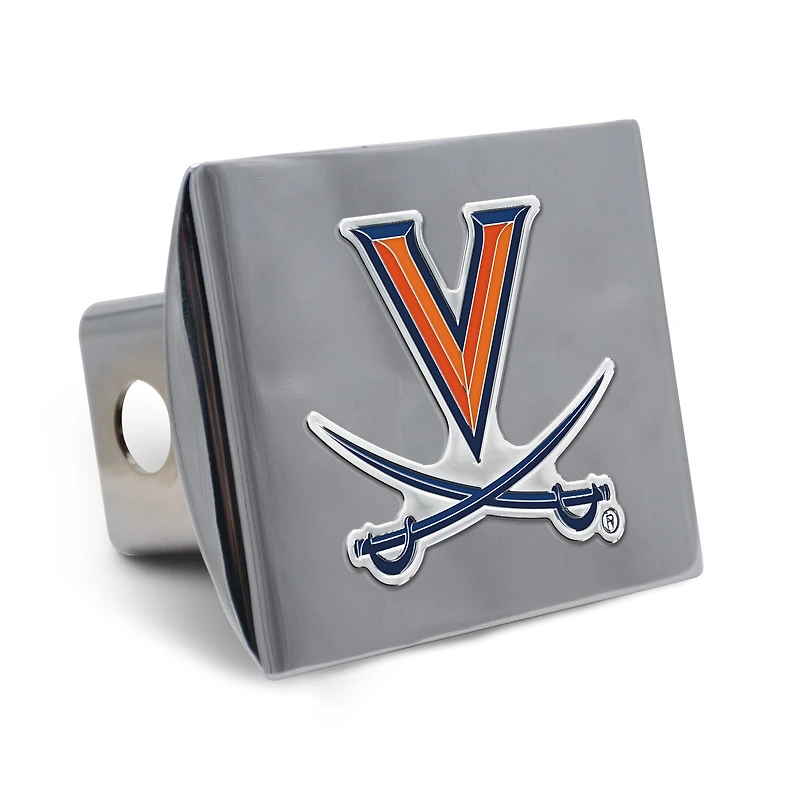 WinCraft Virginia Cavaliers Premium Metal Hitch Cover