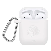 Chicago Blackhawks Debossed Silicone AirPods Case Cover