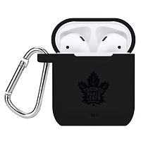 Navy Toronto Maple Leafs Debossed Silicone AirPods Case Cover