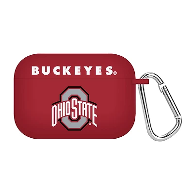 Crimson Ohio State Buckeyes Silicone AirPods Pro Case Cover