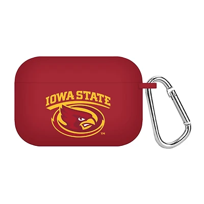 Crimson Iowa State Cyclones Silicone AirPods Pro Case Cover